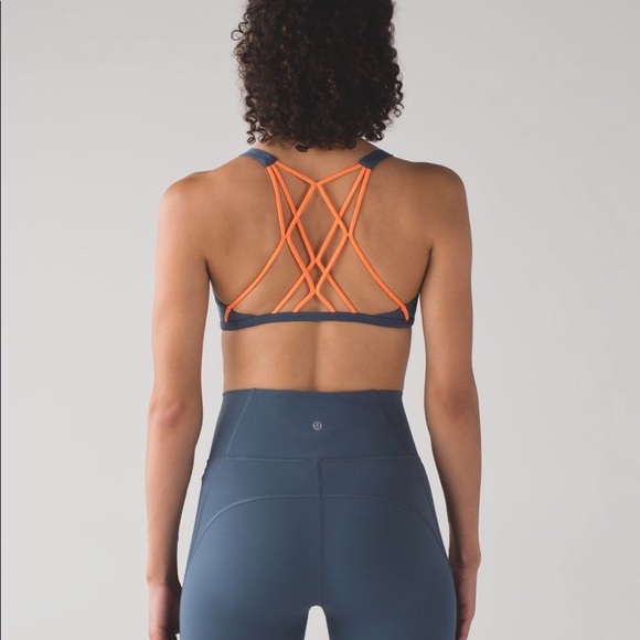 lululemon athletica Other - Lululemon Free To Be Zen Astro Blue Bra Top